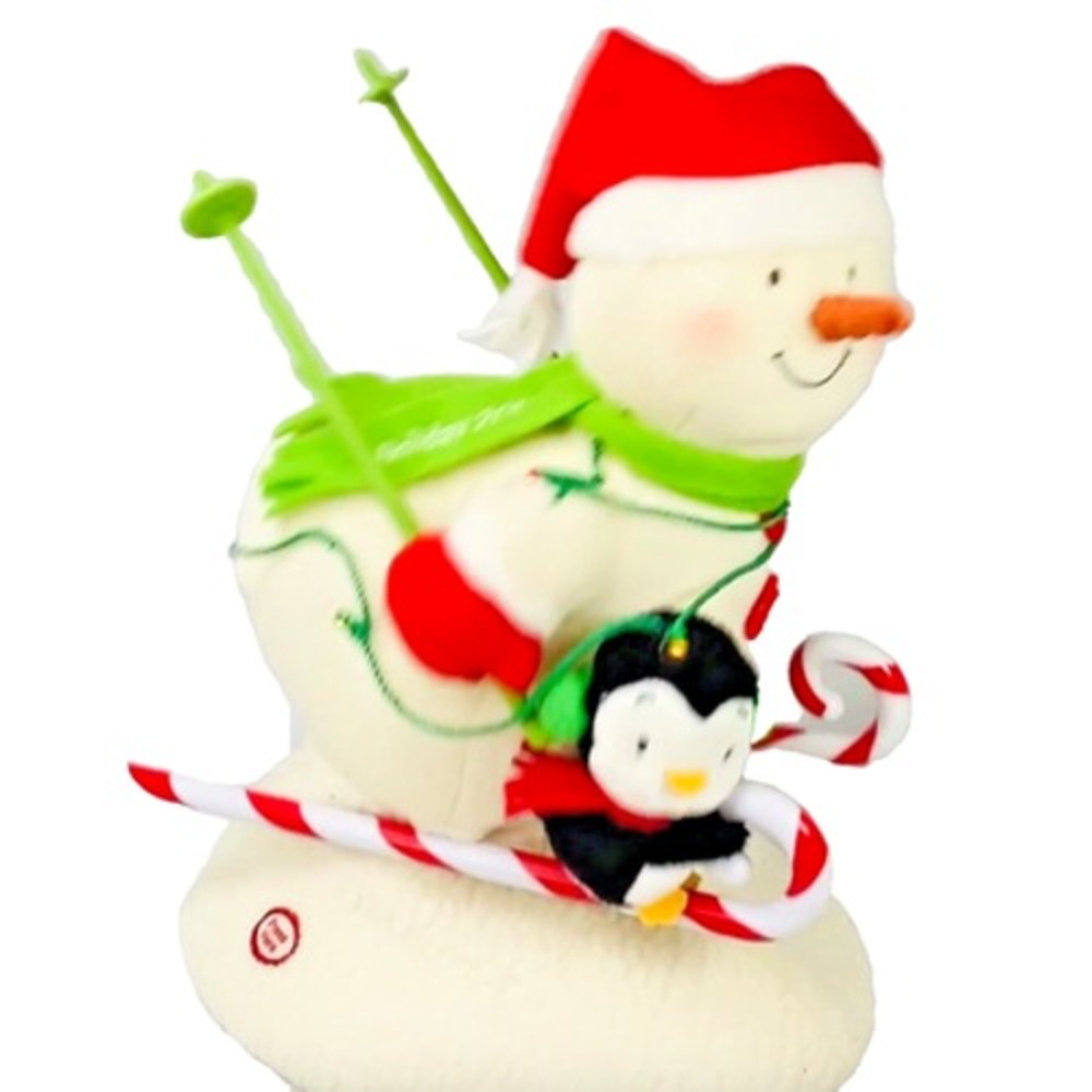 Hallmark Jingle Pals SWOOSHIN' DUO 2012‎ Snowman & Penguin Music Motion Lights